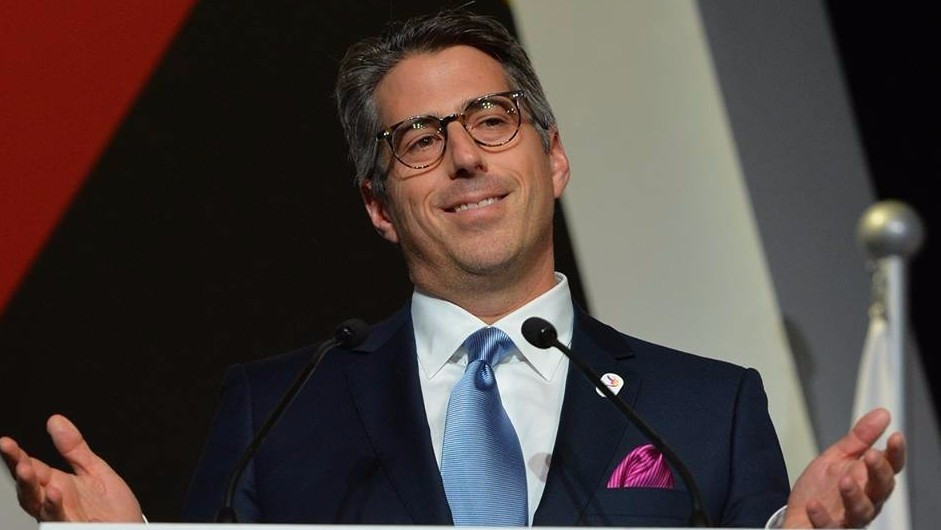 Casey Wasserman's post "An Opportunity, Not an Ultimatum" appears to criticise his counterparts at Paris 2024 ©Los Angeles 2024