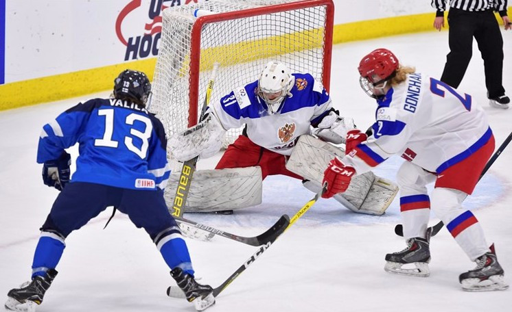 Russia also got off to a winning start as they overcame Finland ©IIHF
