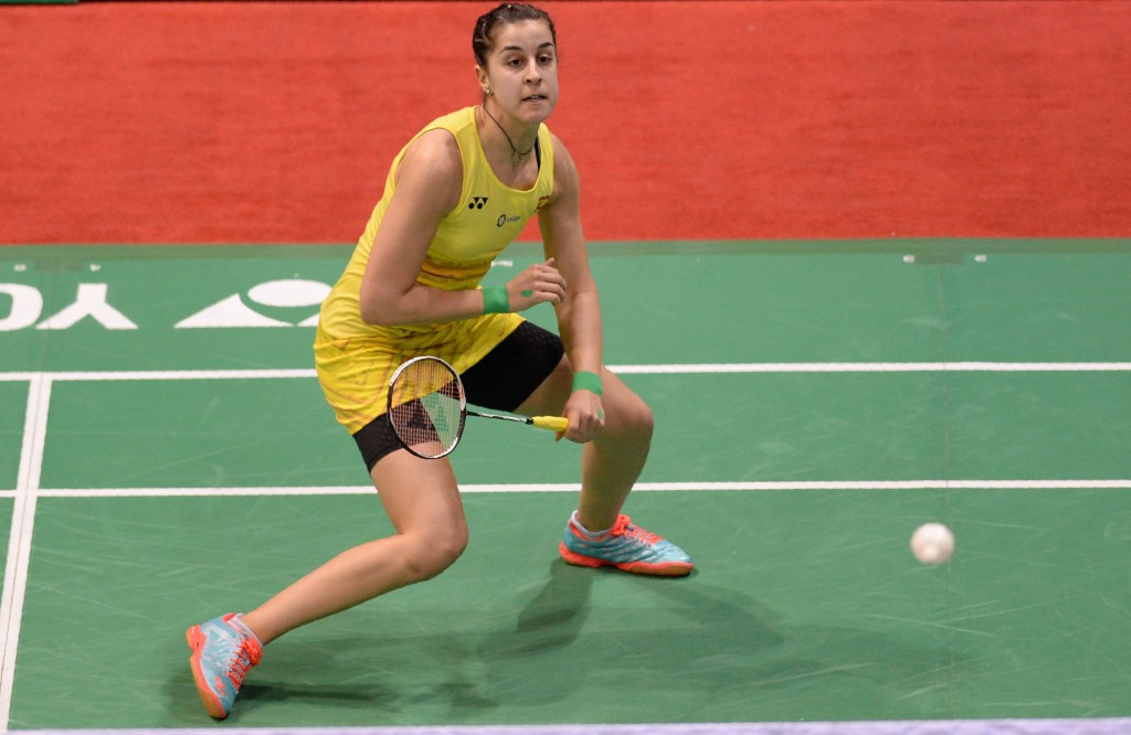 World number one Carolina Marin reached the women's singles final ©Getty Images