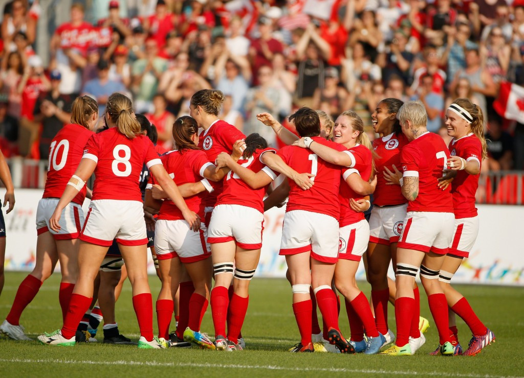 Canada's men's and women's teams won rugby sevens gold ©Getty Images