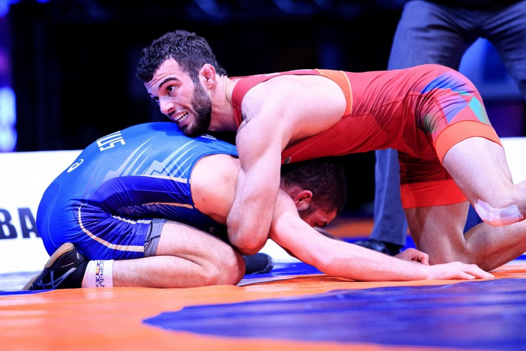 Azerbaijan's Murad Mammadov came away with the 59kg Greco-Roman gold medal ©UWW