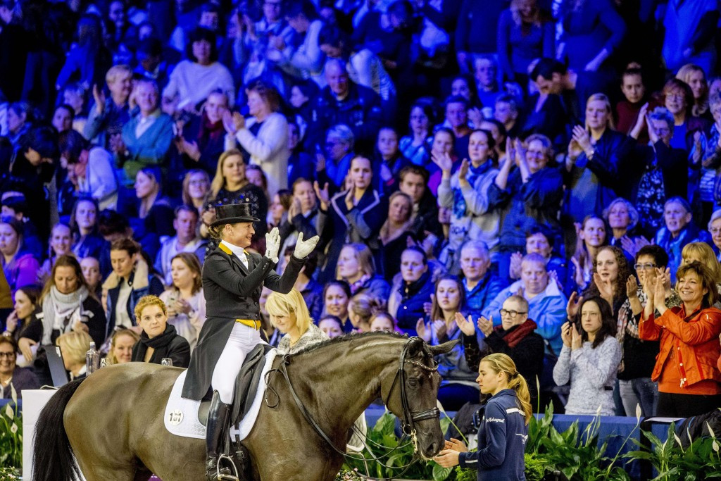 Werth claims third FEI World Cup Dressage title