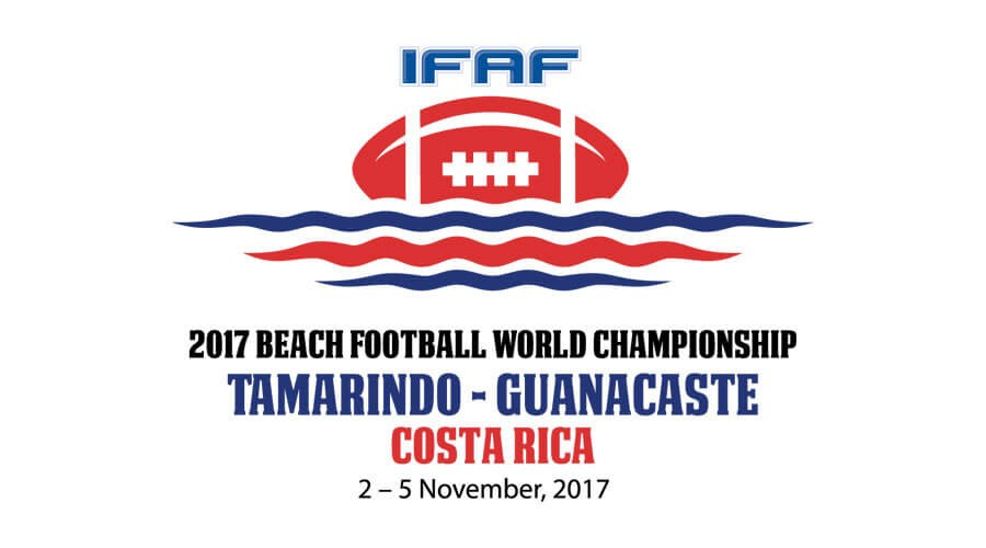 The inaugural IFAF Beach Flag World Championship is set to be held in Costa Rica in November ©IFAF