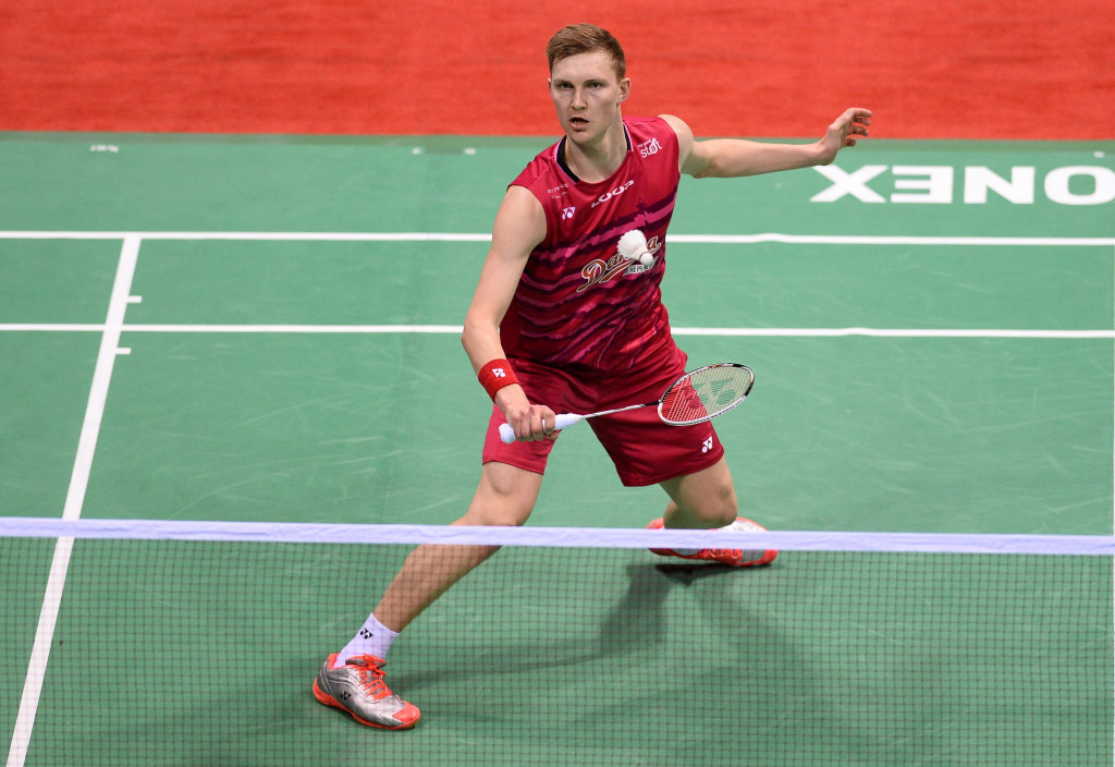 Denmark's Viktor Axelsen won the men's singles crown ©Getty Images