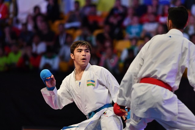 Saymatov continues sparkling form at Karate 1-Premier League in Dubai