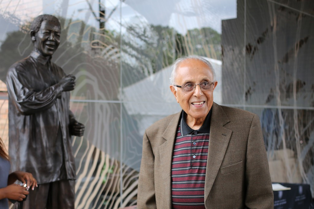Ahmed Kathrada, pictured, was a political adviser to President Nelson Mandela ©Getty Images