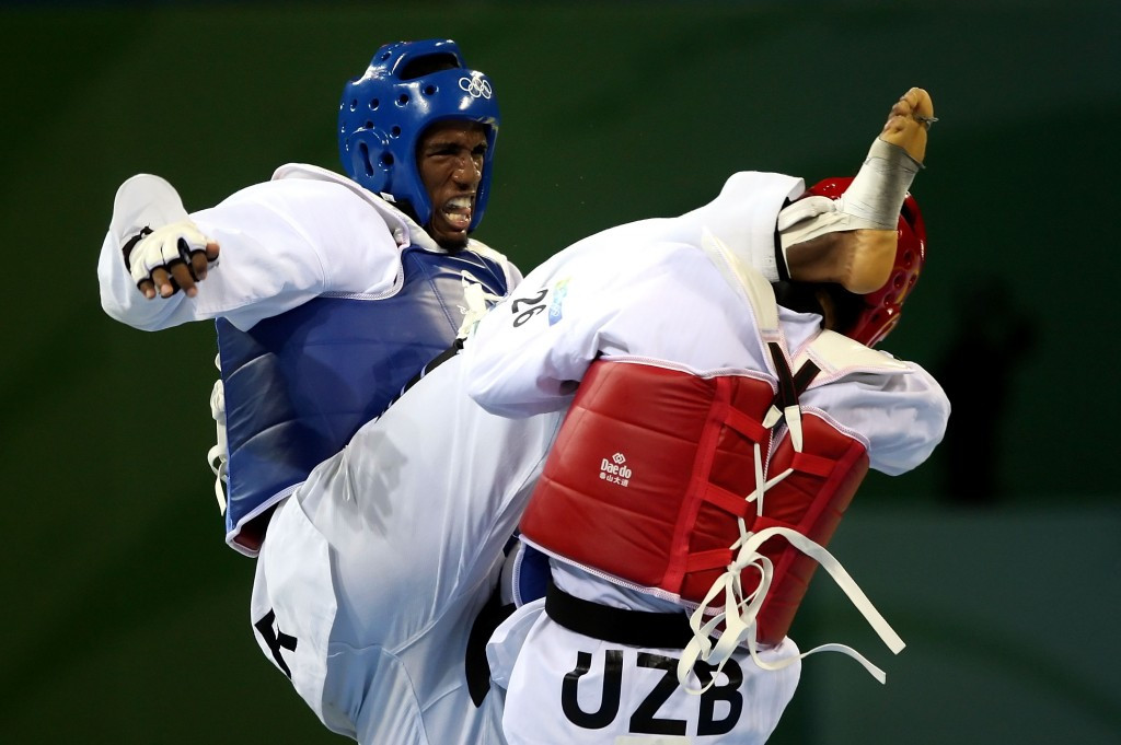 Chika Chukwumerije is Nigeria's sole taekwondo Olympic medallist ©Getty Images