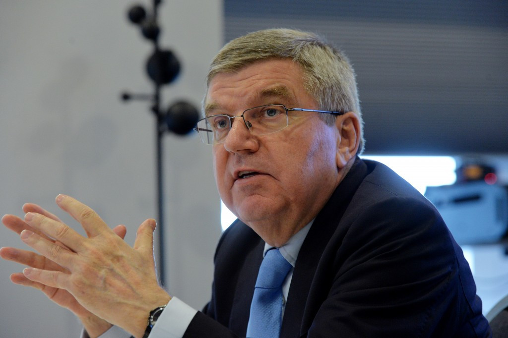 IOC President Thomas Bach remained coy on whether NHL players could still take part at Pyeongchang 2018 ©Getty Images