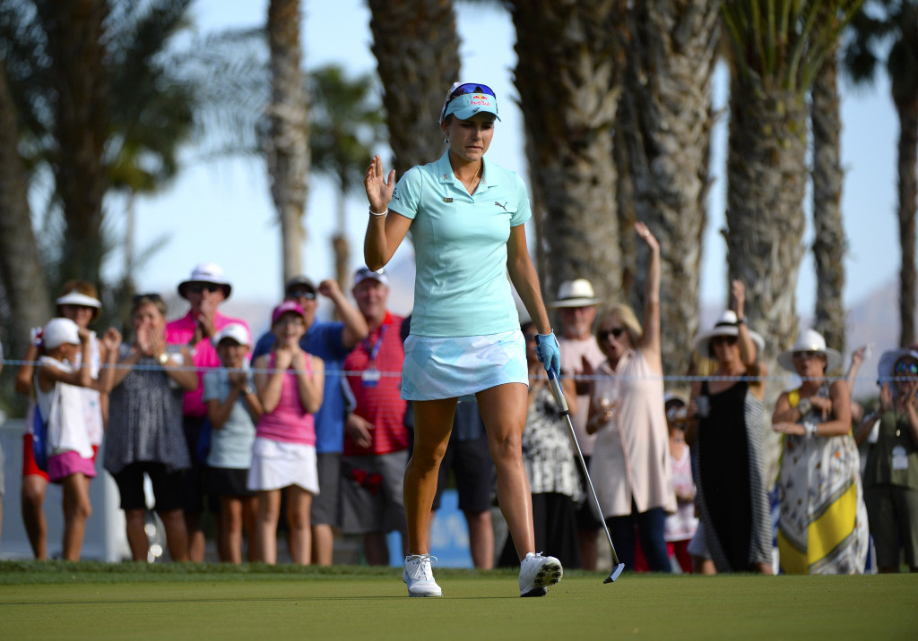 Jimmy Walker and Rickie Fowler have criticised a decision which saw Lexi Thompson, pictured, deducted four strokes at the ANA Inspiration tournament ©Getty Images