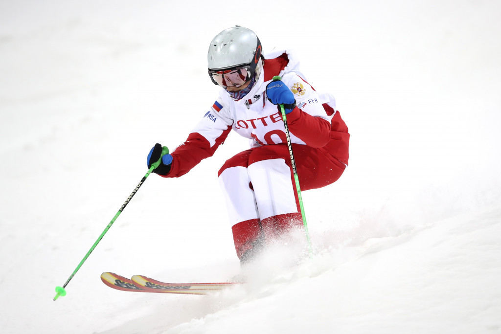 Anastasia Smirnova of Russia finished in second place in the women's moguls event today ©Getty Images