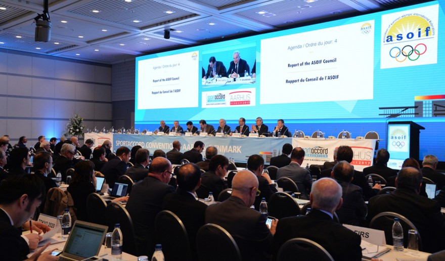 The ASOIF General Assembly was held during the SportAccord Convention ©ASOIF