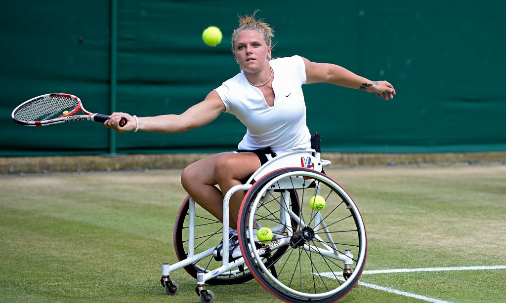 Britain's Jordanne Whiley is excited by the prospect of playing wheelchair singles at Wimbledon next year