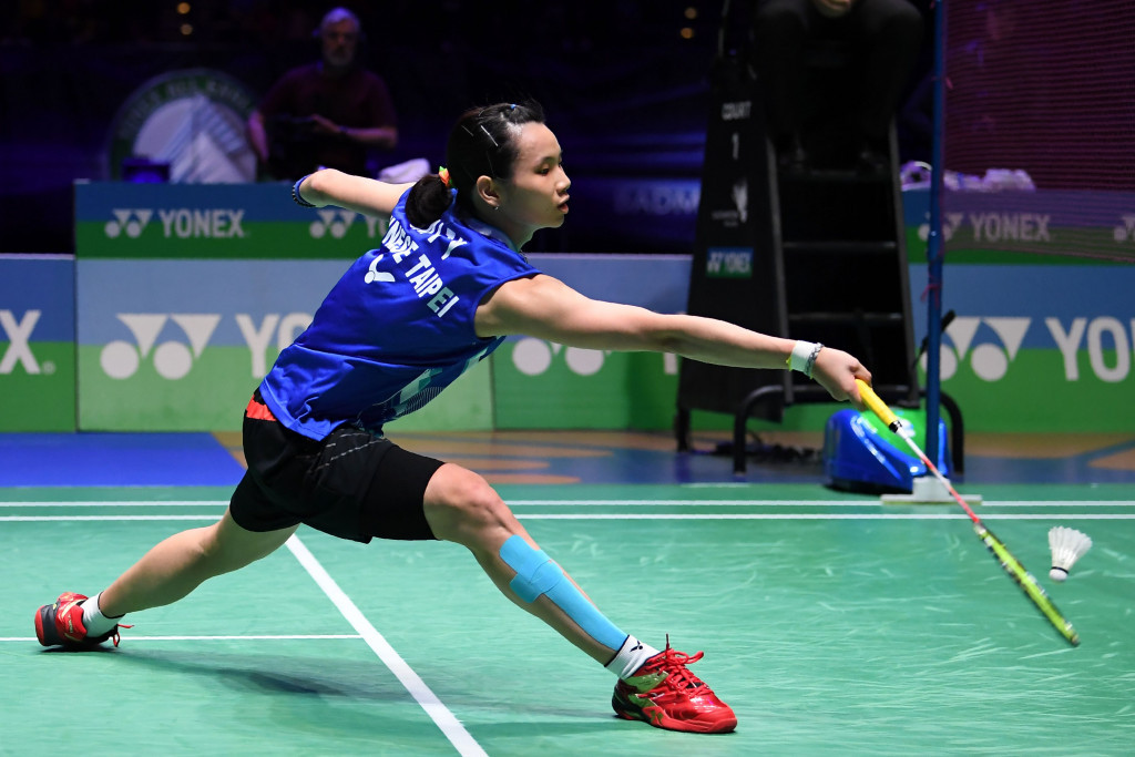 Women's top seed Tai Tzu-ying made it through to round two ©Getty Images