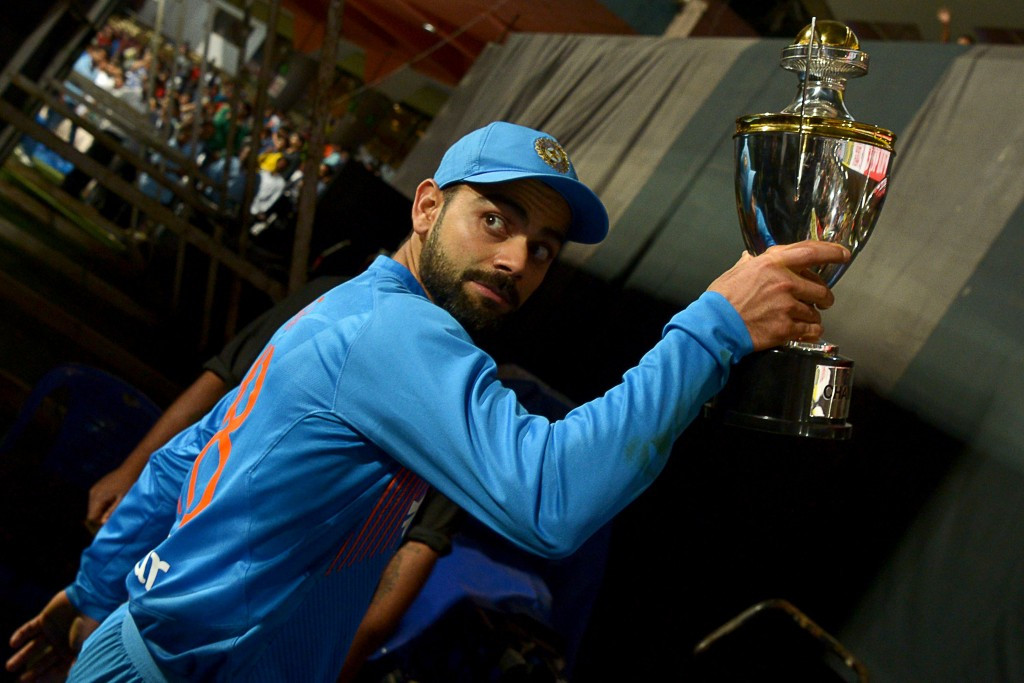 Virat Kohli was named the Wisden Leading Cricketer of the Year ©Getty Images