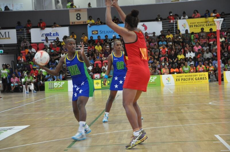 The opening day of netball took place at the PNG Power Dome with the Solomon Islands suffering defeat to hosts Papua New Guinea ©Port Moresby 2015