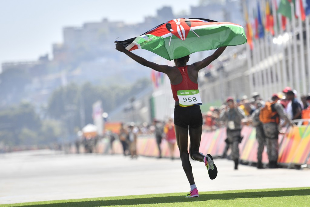 Jemima Sumgong's positive test is the latest blow for Kenyan athletics ©Getty Images