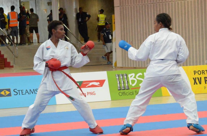 A total of 10 gold medals were won on the opening day of karate action