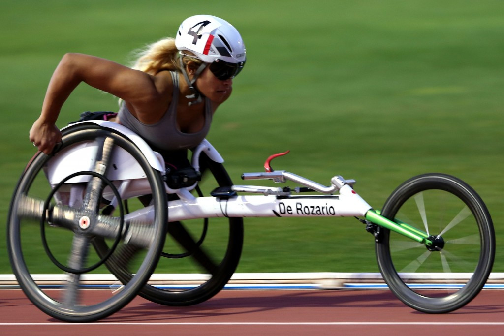 Madison de Rozario will be hoping to retain her 800m T53 World Championships gold medal ©Getty Images