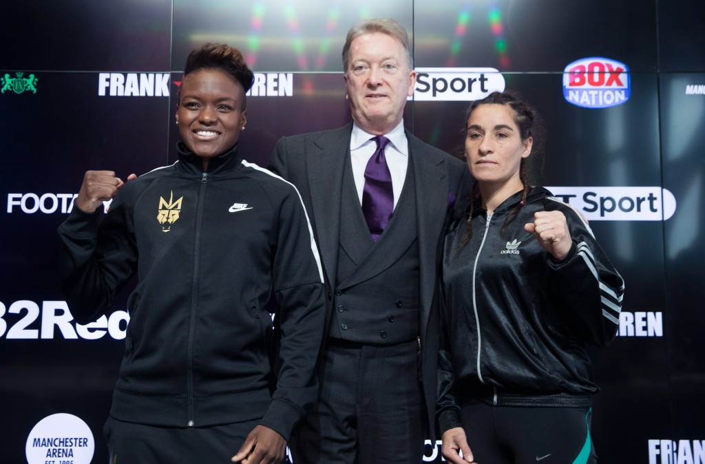 Double Olympic champion Nicola Adams, left, is set to fight Argentina's Virginia Carcamo, right ©Getty Images