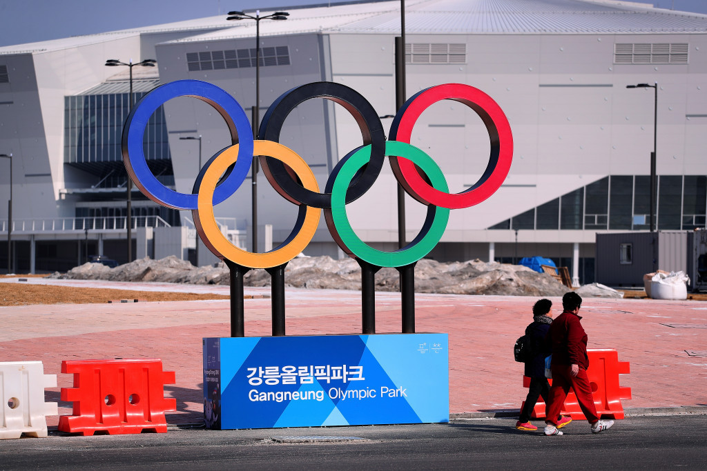 The Gangneung Hockey Centre is hosting the ongoing test events ©Getty Images