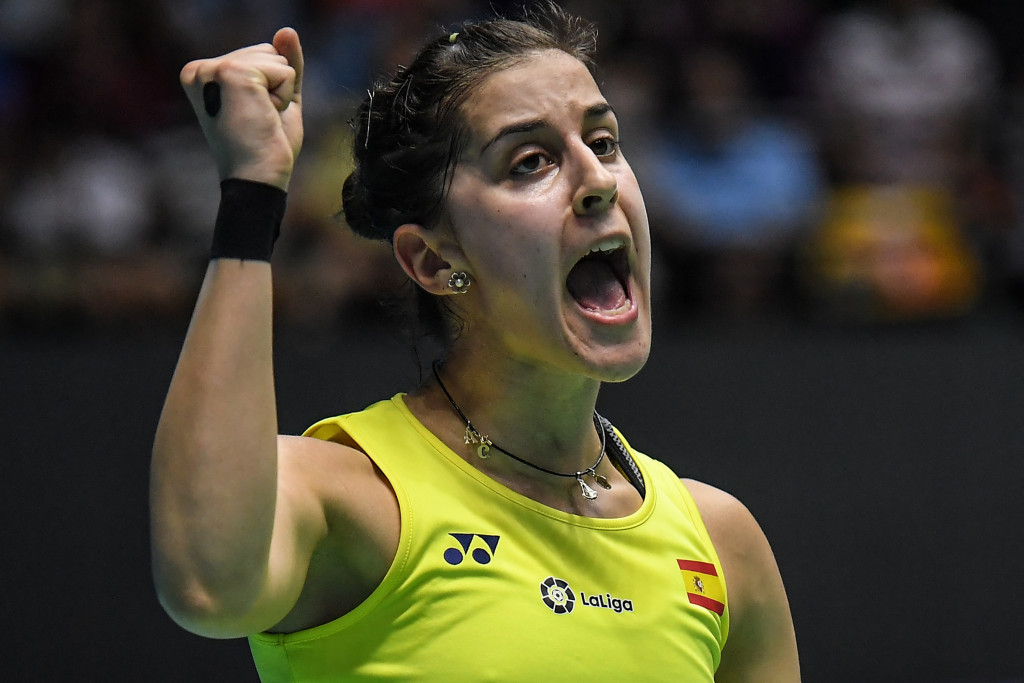 Carolina Marin advanced to the semi-finals in Malaysia ©Getty Images