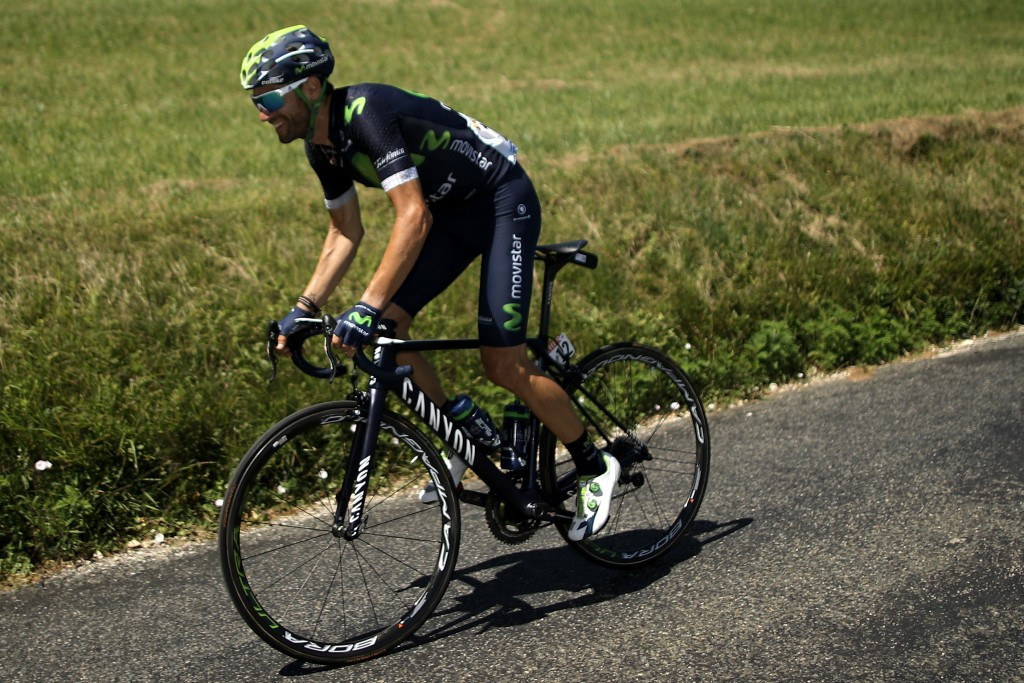 Following today's victory Alejandro Valverde now leads the race's overall classification ©Getty Images