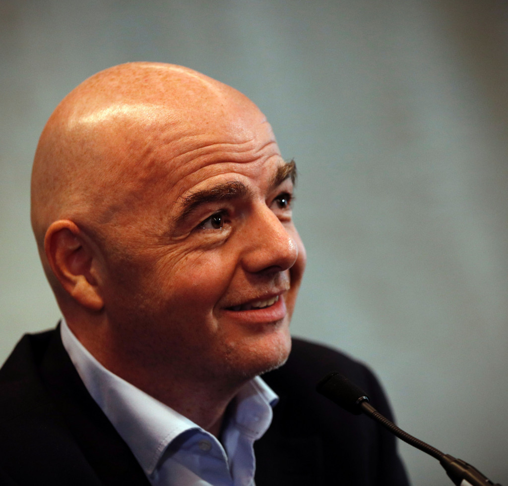 Gianni Infantino said 2016 was a turning point for FIFA ©Getty Images