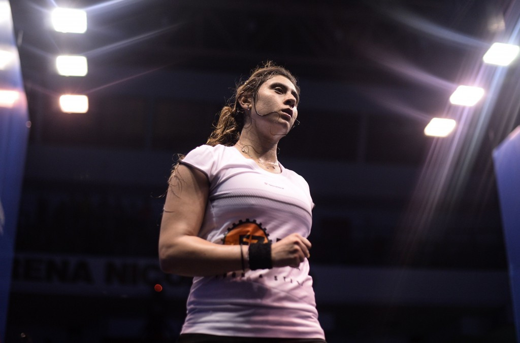 Nour El Sherbini made a comfortable start to her PSA Women’s World Championship title defence ©Getty Images