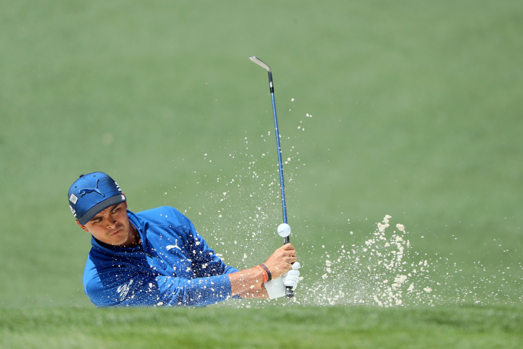 Rickie Fowler is one of four men tied for the lead at the Masters ©Getty Images