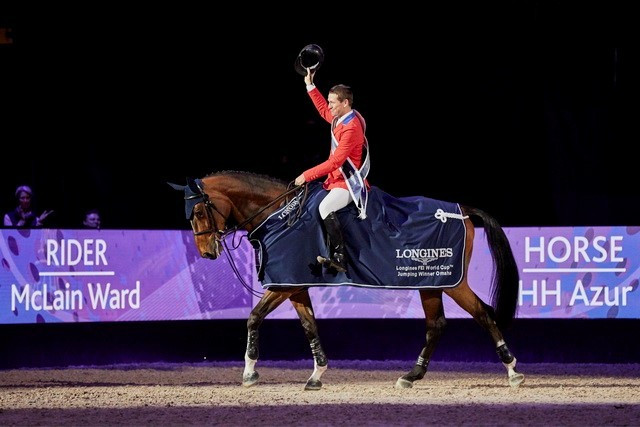Newly-crowned FEI World Cup champion McLain Ward has reclaimed the world number one spot in the rankings ©FEI
