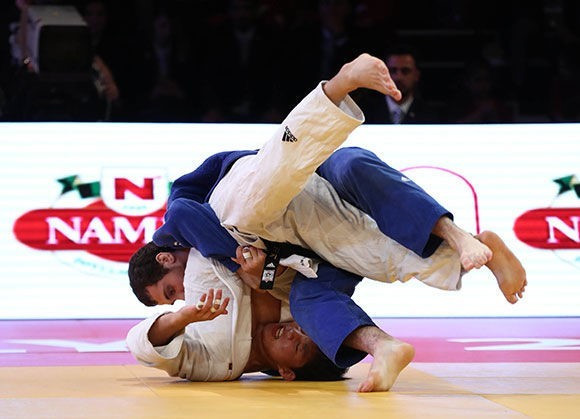 Russia's Stanislav Semenov came out on top in the men's under-81kg category ©IJF