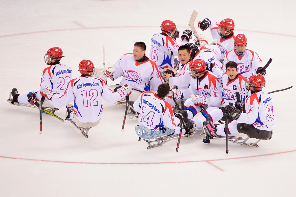 The 2017 World Para Ice Hockey Championships A-Pool are set to begin tomorrow in Gangneung, where direct qualification for the Pyeongchang 2018 Paralympic Games will be up for grabs ©Getty Images