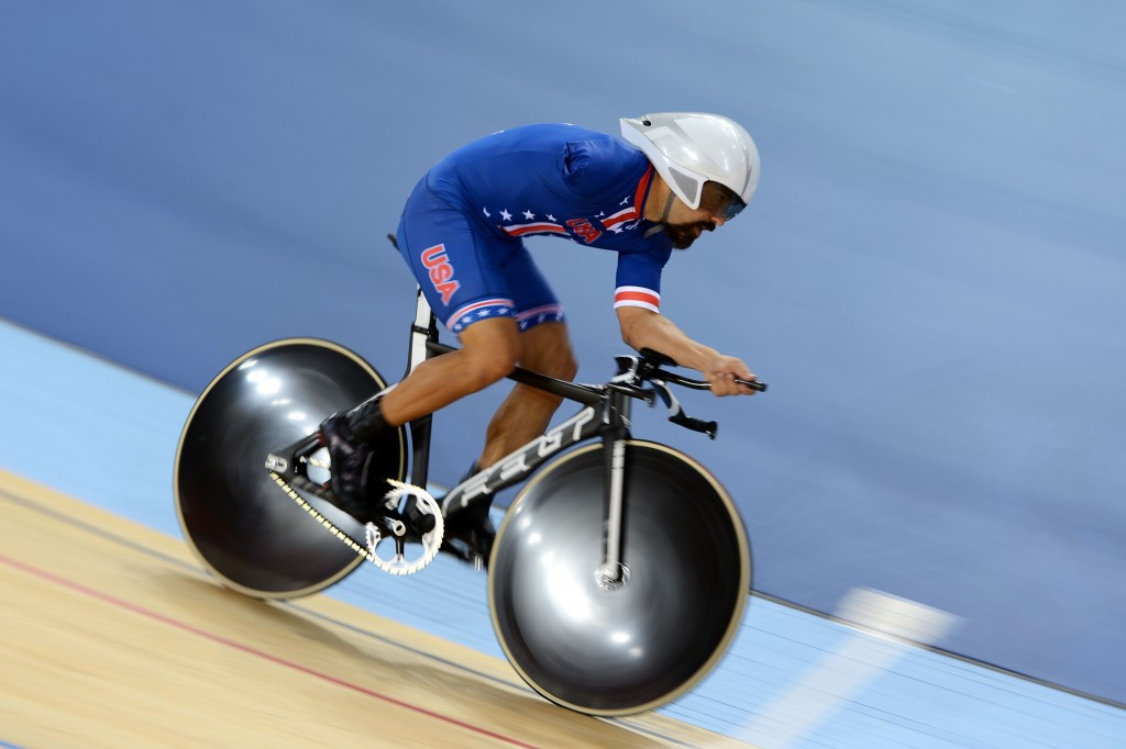 Joseph Berenyi finished in second after winning four medals at the UCI Para Cycling Track World Championships in Los Angeles ©Getty Images