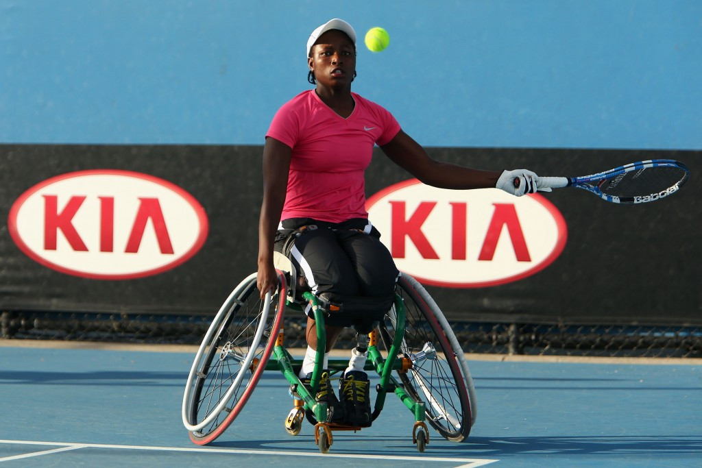 Kgothatso Montjane made it through to the quarter-finals of the South Africa Open today ©Getty Images