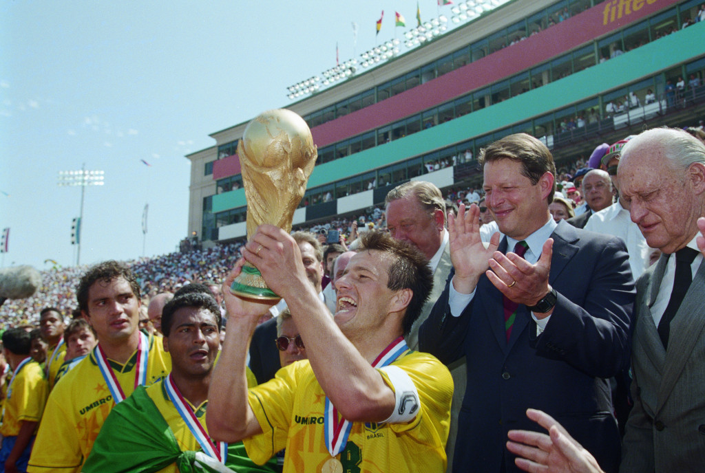 The United States hosted the World Cup for the only time in 1994, when Brazil triumphed ©Getty Images
