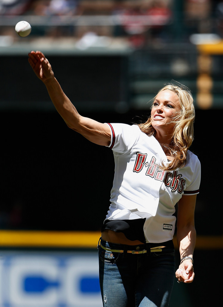 Softball Olympic champion Jennie Finch will be present at the event ©Getty Images