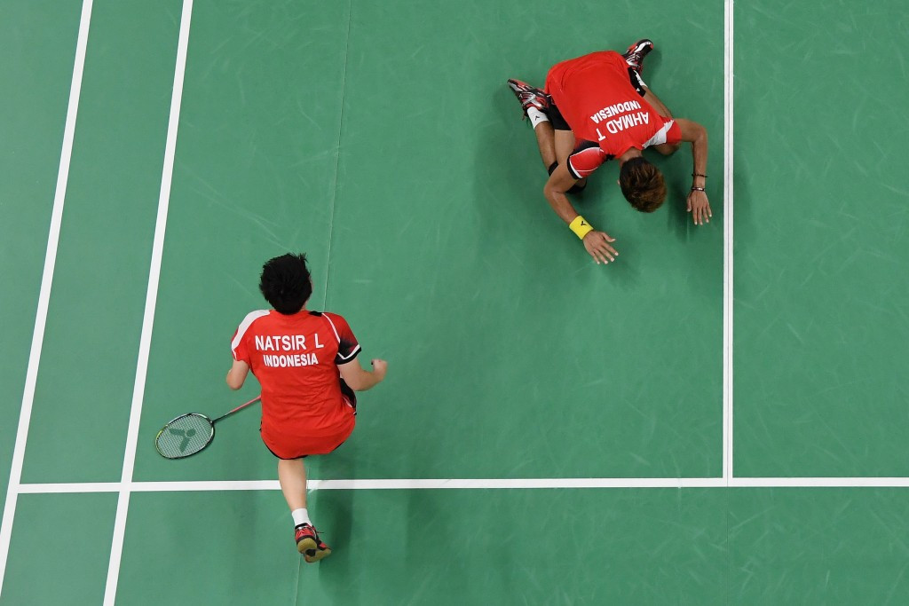 Rio 2016 gold medallists Tontowi Ahmad and Liliyana Natsir were eliminated today ©Getty Images