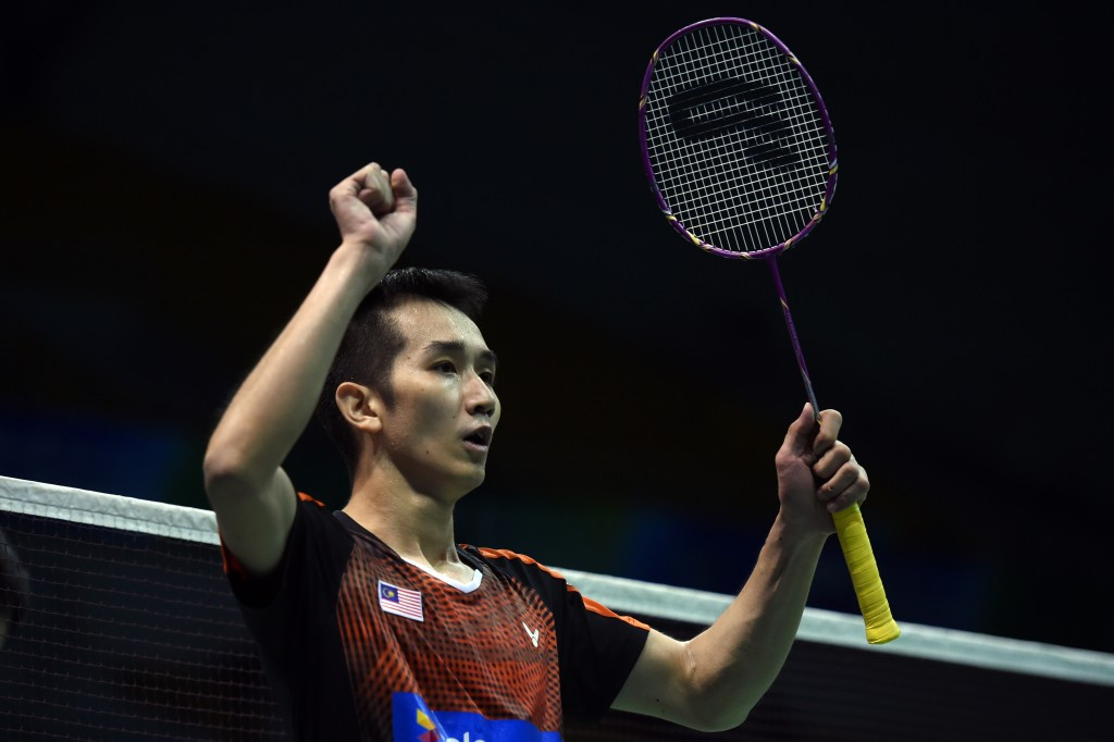 Wei Feng Chong moved into round one of the men's singles competition ©Getty Images