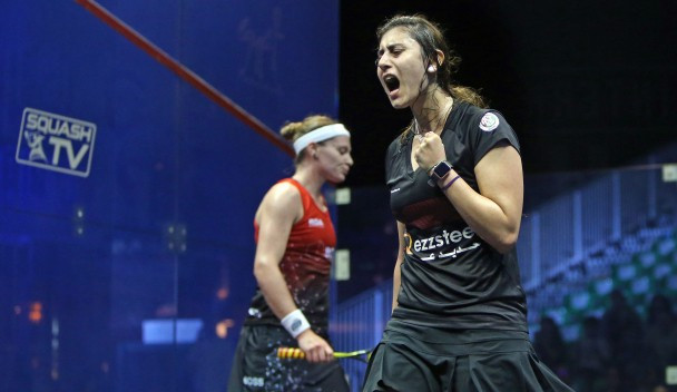 Egypt's Nour El Sherbini remains on course for a successful defence of her title ©PSA