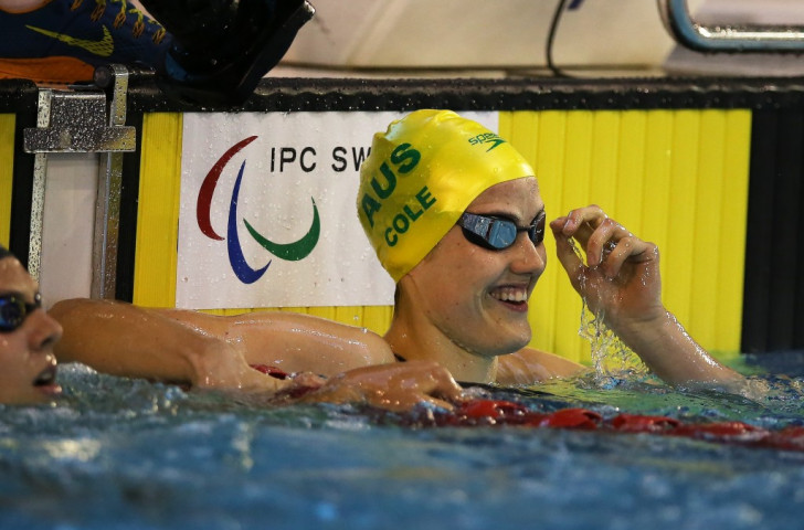Cole in record-breaking form as Simmonds dethroned on opening day of IPC Swimming World Championships