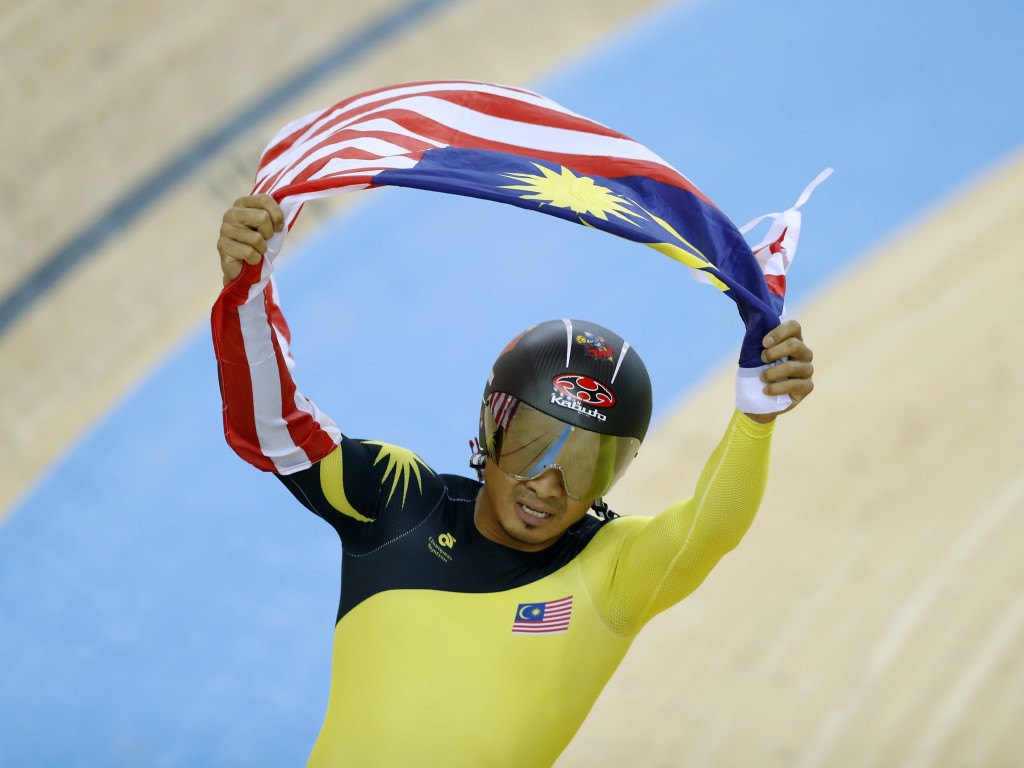Awang wins Malaysia's first-ever gold medal at UCI Track World Championships
