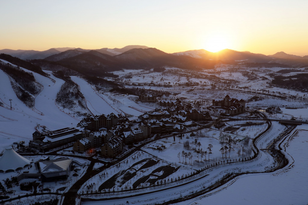 A total of 14.2 per cent of respondents said they were pessimistic about next year's Winter Olympic Games in Pyeongchang ©Getty Images
