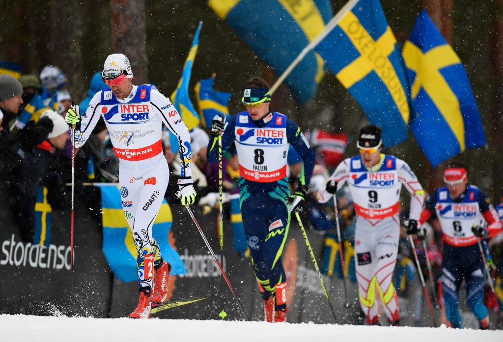 Johan Olsson, left, admitted he did not have the motivation to continue his career ©Getty Images