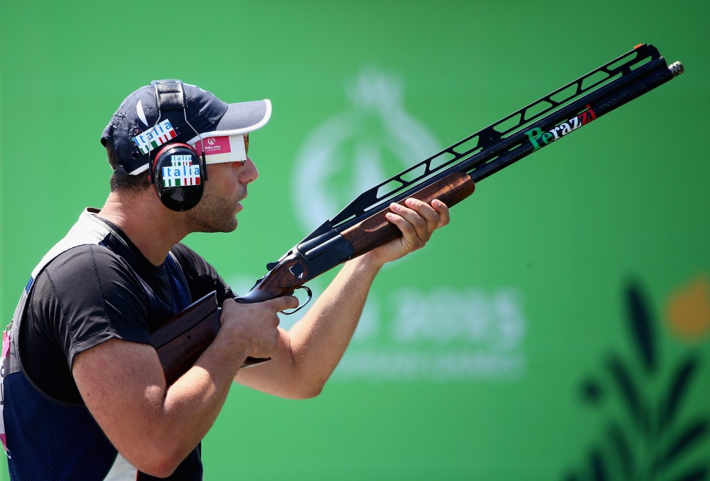 The men's double trap is one event to be converted into a mixed team competition ©Getty Images