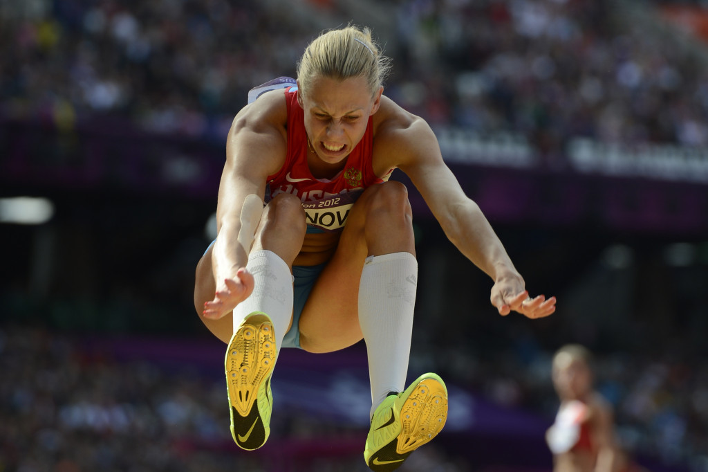 Russia's Tatyana Chernova was stripped of her 2011 world heptathlon title following a CAS ruling in November ©Getty Images
