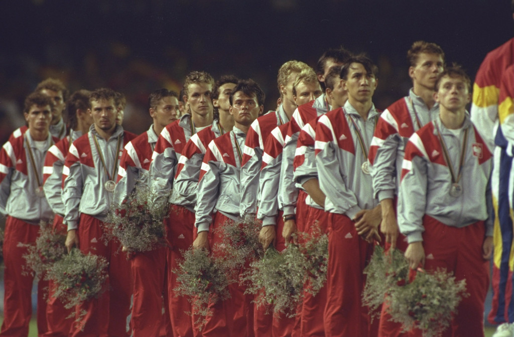 Poland won 19 medals at the Barcelona 1992 Olympic Games, including silver in men's football ©Getty Images