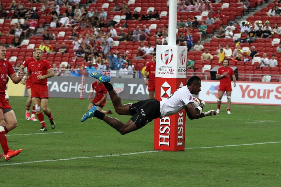 Olympic champions Fiji, Australia and New Zealand all progressed to the quarter-finals in style with three pool stage victories ©World Rugby