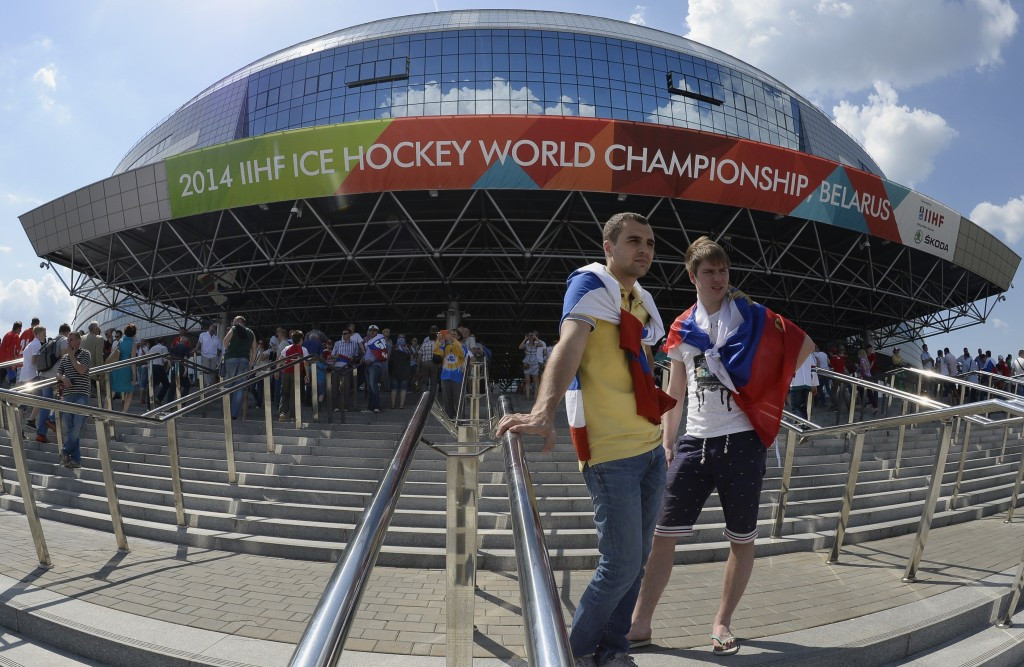 Belarus hosted the IIHF World Championships in 2014 ©Getty Images