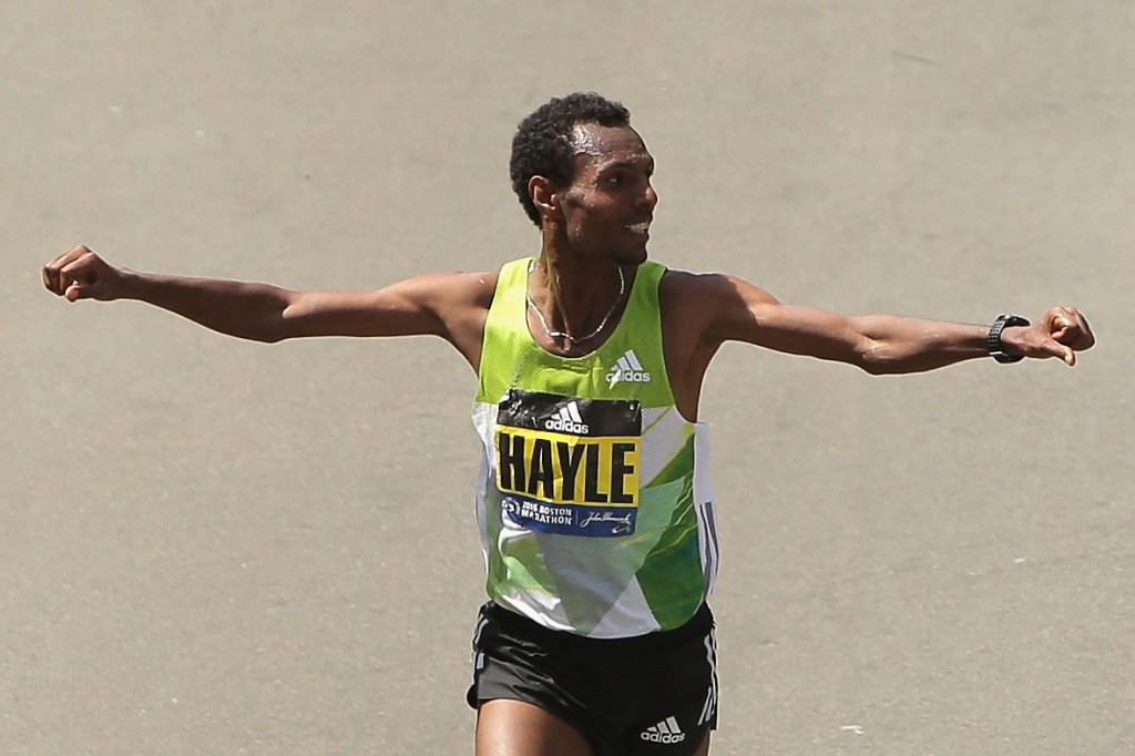 Lemi Berhanu Hayle will be hoping to repeat his 2016 Boston Marathon victory ©Getty Images