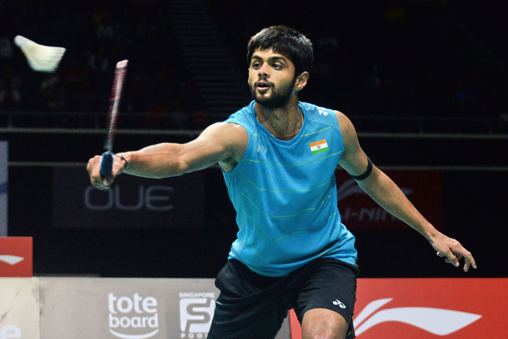 B Sai Praneeth won an all-Indian men's singles final today in Singapore ©Getty Images